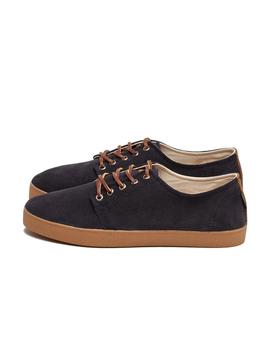 Zapatillas Pompei Higby Navy Caramel Hydro Hombre Marino