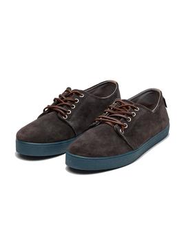 Zapatillas Pompeii Higby Charcoal Navy Hydro Hombre Marrón