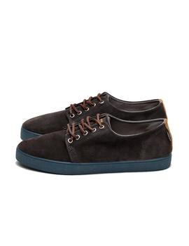 Zapatillas Pompeii Higby Charcoal Navy Hydro Hombre Marrón