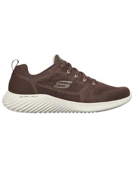 Zapatillas Skechers Bounder Rinstet Hombre Marrón