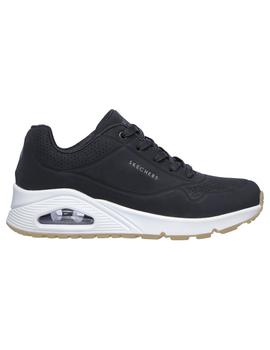 Zapatillas Skechers Uno Stand On Air Mujer Negro