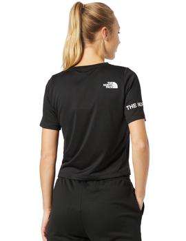 Camiseta Thre North Face Mujer Negro