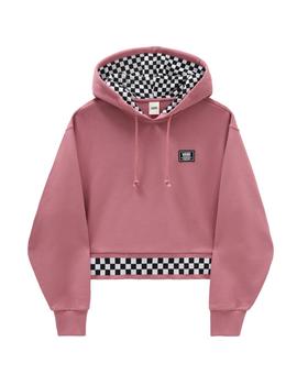 Sudadera Capucha Vans  Boom Boom 66 Mujer Rosa