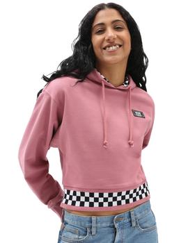 Sudadera Capucha Vans  Boom Boom 66 Mujer Rosa