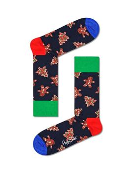 Calcetines Happy Socks Galleta Jengibre Unisex Multicolor