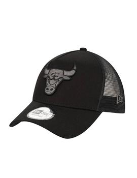 Gorra New Era Chicago Bulls Unisex Negro