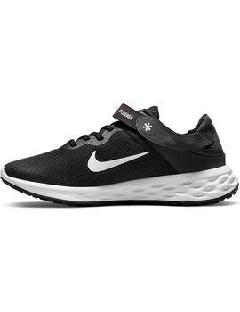 Zapatillas Nike Revolution 6 Flyease Mujer Negro