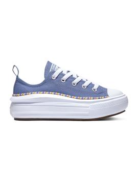 Zapatillas Converse Ctas Move Ox Niño Azul