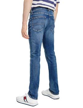 Pantalón Tommy Scanton Slim Hombre Denim