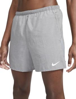 Pantalon Corto Nike Challenger Hombre Gris