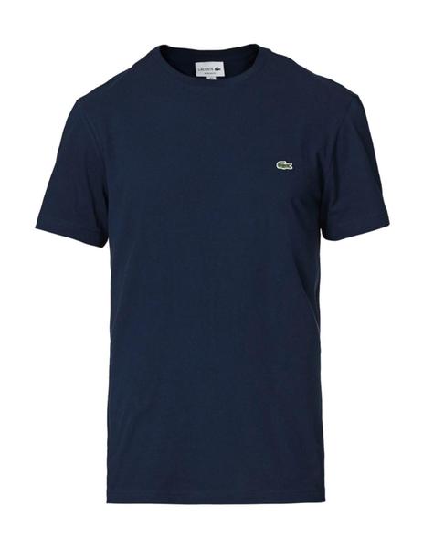 Camiseta Lacoste manga corta negra para hombre-a