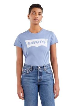 Camiseta Levis The Perfect Seasonal Mujer Azul