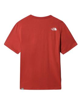 Camiseta The North Face Easy Hombre Naranja