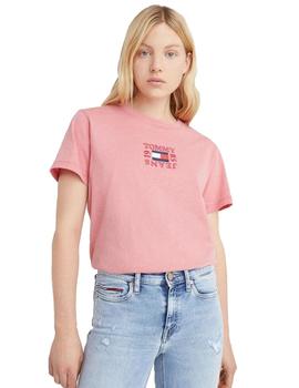 Camiseta Tommy Timeless Bo Mujer Rosa
