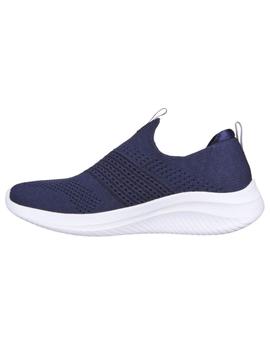 Zapatillas Skechers Ultra Flex 3.0 Classy Charm Mujer Azul