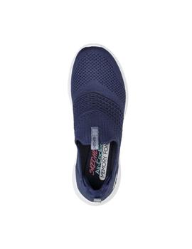 Zapatillas Skechers Ultra Flex 3.0 Classy Charm Mujer Azul