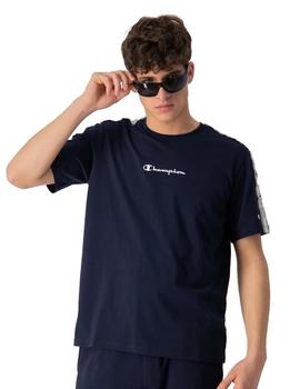 Camiseta Champion Crewneck Hombre Azul