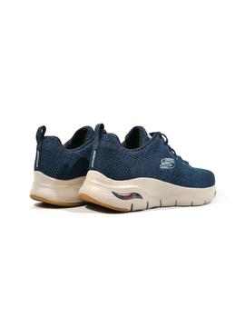 Zapatillas Skechers Arch Fit Paradyme Hombre Azul