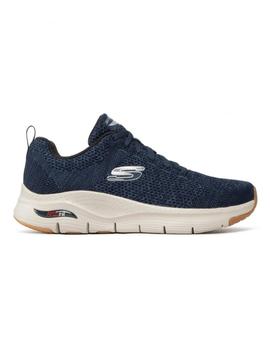 Zapatillas Skechers Arch Fit Paradyme Hombre Azul