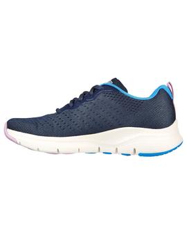 Zapatillas Skechers Arch Fit Infinity Mujer Marino