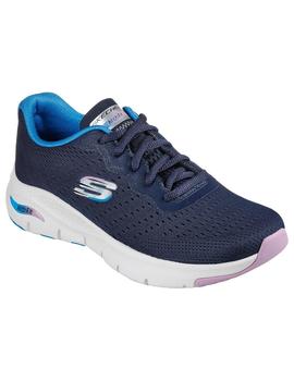 Zapatillas Skechers Arch Fit Infinity Mujer Marino