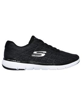 Zapatillas SkechersFlex Appeal 3.0-Satellites Mujer Negro