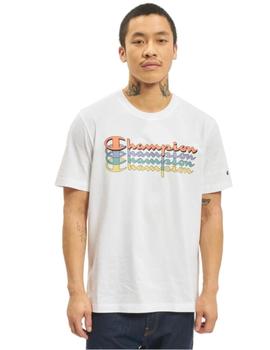 Camiseta Champion Crewneck Hombre Blanco