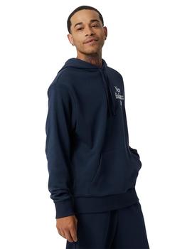 Sudadera Con Capucha New Balance Essentials Hombre Azul