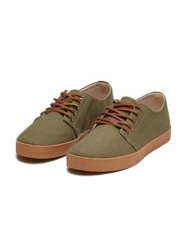 Zapatillas Pompeii Higby  Fern Caramel Hombre Verde