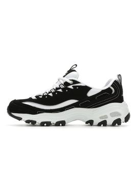 Zapatillas Skechers D´Lites Biggest Fan Mujer Negro
