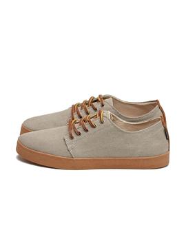 Zapatillas Pompeii Higby Grey Caramel Hombre Gris