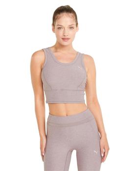 Top Puma Studio Yogini Luxe rRosa Mujer