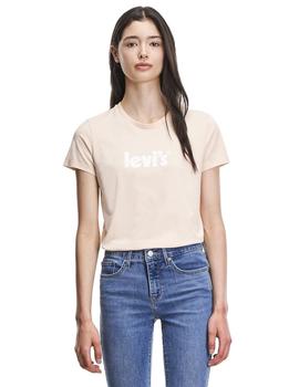 Camiseta Levis Perfect Seasonal Mujer Naranja