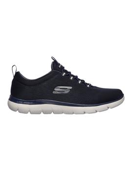 Zapatillas Skechers Summits-Louvin Hombre Azul