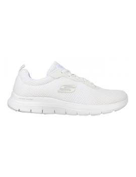 Zapatillas Skechers Flex Appeal 4.0 Brilliant  Mujer Blanco