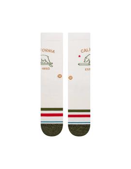 Calcetines Stance Staples California Republic 2 Unisex Beige