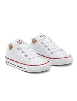 Zapatillas Converse All Star Seasonal Niño Blanco