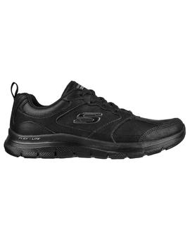 Zapatillas Skechers Flex Appeal 4.0 Mujer Negro