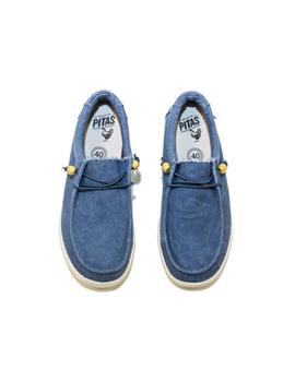 Zapatillas Pitas WP150-Wallabi  Hombre Azul