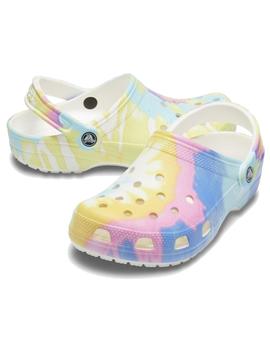 Zapatillas Crocs Classic Tie Dye Mujer Multicolor