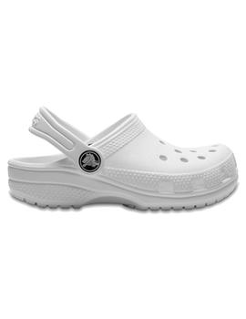 Zapatillas Crocs Classic Clog Niño Blanco