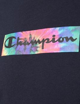 Camiseta Champion Crewneck Hombre Marino