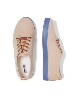 Zapatillas Pompeii Higby Craft Blue Hombre Camel