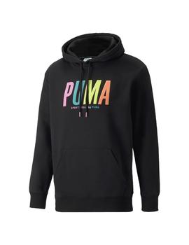 Sudadera Puma Swxp Graphic Hombre Negro