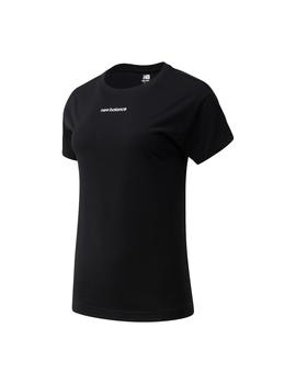 Camiseta New Balance Relentless Crew Mujer Negro