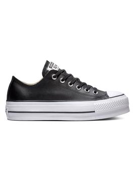 Zapatillas Converse All Star Lift Clean Leather Unisex Negro