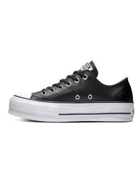 Zapatillas Converse All Star Lift Clean Leather Unisex Negro