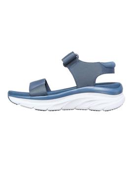 Sandalia Skechers D`Lux Walker New Block Mujer