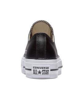 Zapatillas Converse All Star Lift Clean Leather Unisex Negro