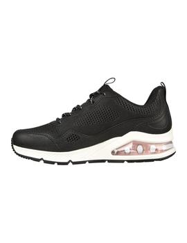 Zapatillas Skechers Uno 2 - Traveler Mujer Negro